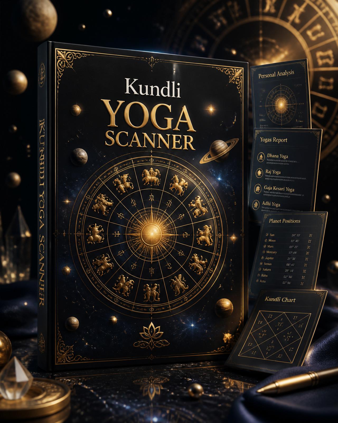 Kundli Yoga Scanner premium report cover